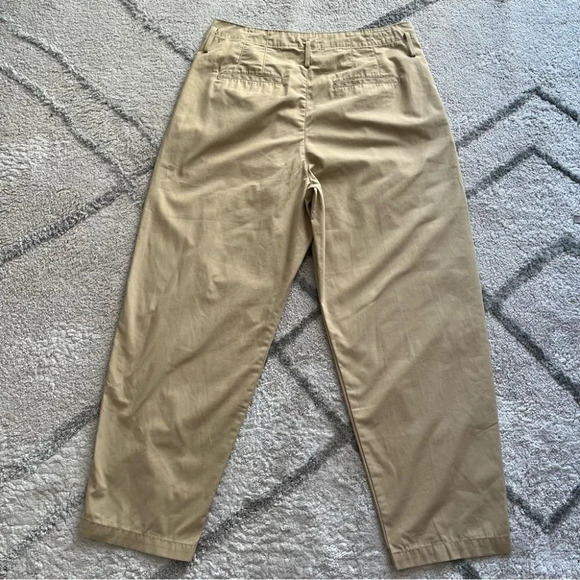 Levi’s Premium pants High Loose Taper tan straight leg high rise pleat 33 - Picture 7 of 10